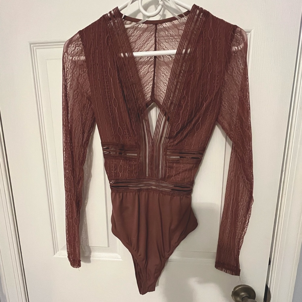 Sexy lace bodysuit
